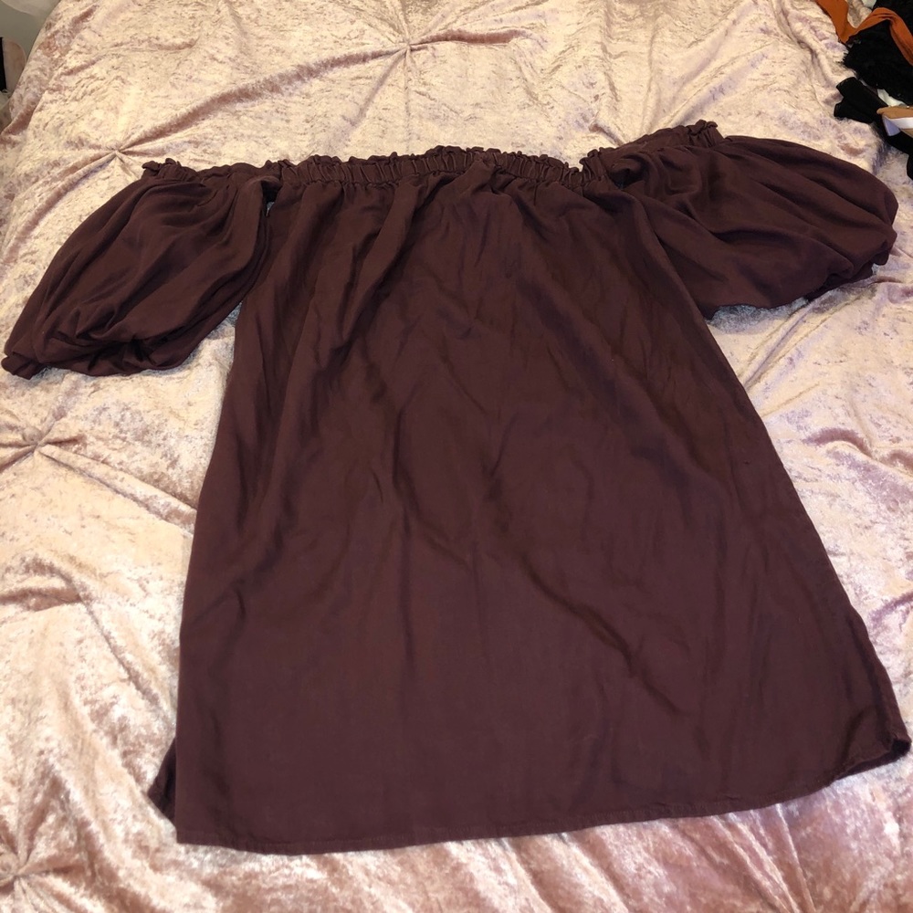 AMERICAN EAGLE OUTFITTERS Burgundy Dress